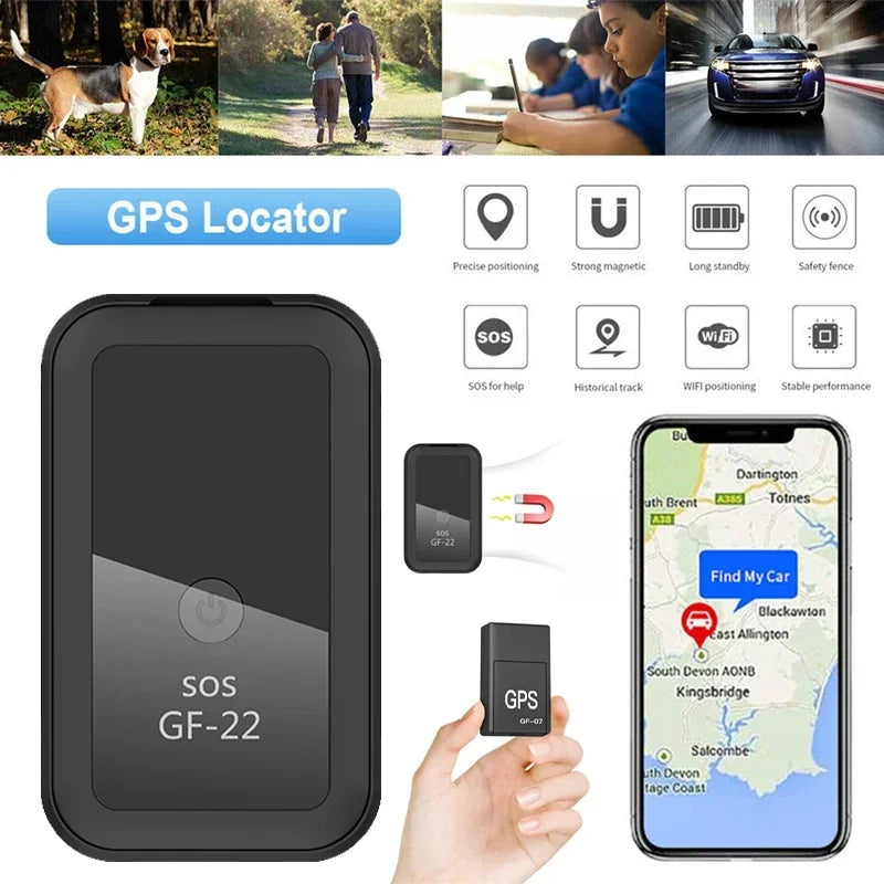 Mini Localizador GPS 2.95" Anti-Pérdida AutoRadioCanario